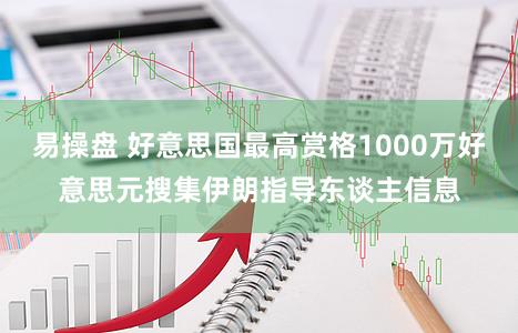 易操盘 好意思国最高赏格1000万好意思元搜集伊朗指导东谈主信息