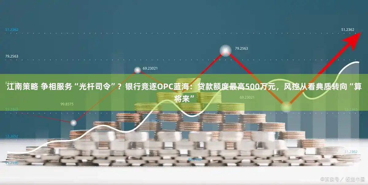 江南策略 争相服务“光杆司令”？银行竞逐OPC蓝海：贷款额度最高500万元，风控从看典质转向“算将来”