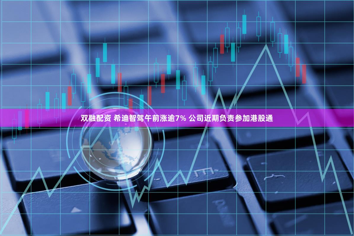 双融配资 希迪智驾午前涨逾7% 公司近期负责参加港股通
